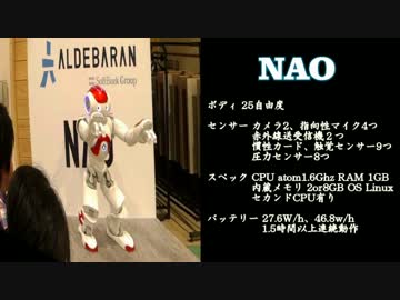 【ようかい体操第一】人型ロボットNAOがおどる！