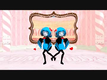 【MMDオブジエンド】　双子にスイマジ踊ってもらった　【モデルテスト】