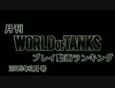 月刊 World of Tanks プレイ動画ランキング 2015年02月号