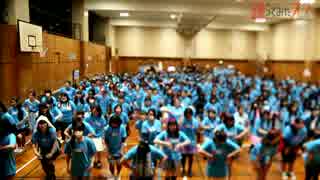 【踊オフ2015】39を踊ってみた～前列右側から撮影【踊り手600人】