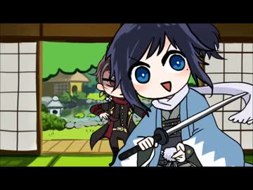 【手書き】加州清光でNyanyanyanyanya!