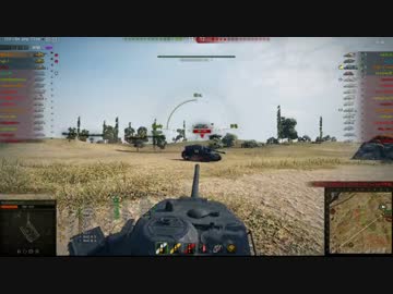 【WoT】＜エンコテスト＞KV-85 大草原地帯・遭遇戦 Mバッジ