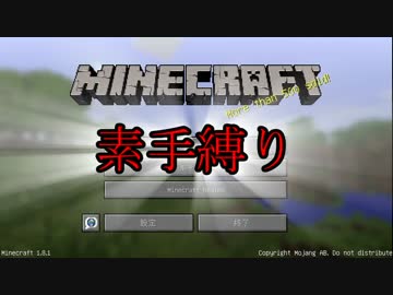 実況[Minecraft]　素手縛りでウィザーを倒す part1 前半