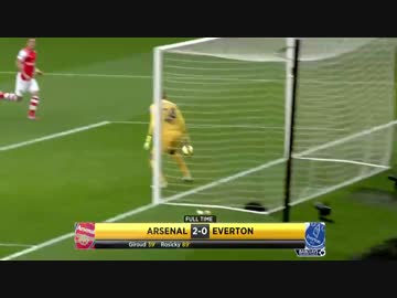 エバートン　vs アーセナル