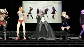 【ＭＭＤ】『KiLLER　LADY』トレス途中02