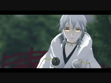 【MMD刀剣乱舞】鶴丸と三日月でめんま【ホットペッパー】