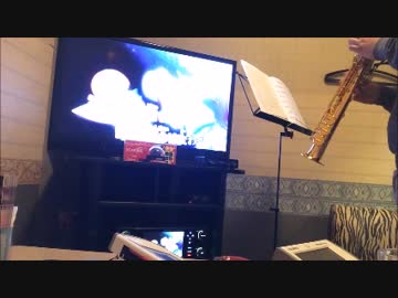 吹奏楽なサックスで「Snow halation」をふいてみました