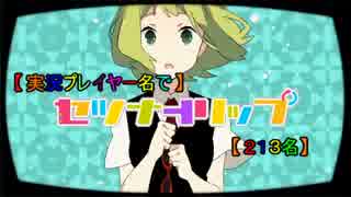 【実況プレイヤー名で】セツナトリップ替え歌【２１３名】