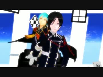 【MMD刀剣乱舞】おこちゃま戦争【一期一振＆薬研藤四郎】※画質改善