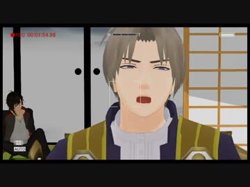 【MMD刀剣乱舞】1ミリも知らないエヴァOPを本気で歌うへし切長谷部