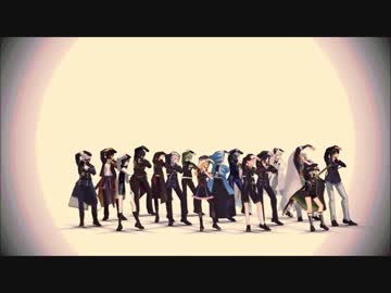 【ＭＭＤ刀剣乱舞】　　刀剣男士16人でUr-Style