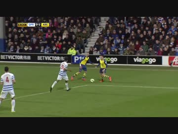 QPR vs アーセナル