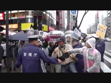 2015.3.1 大嫌韓デモ ver.2 in 銀座  1/2