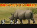【AFRIKA】鳩胸マキのアフリカ撮影記！ぱーと㉛クロサイと癒しの声