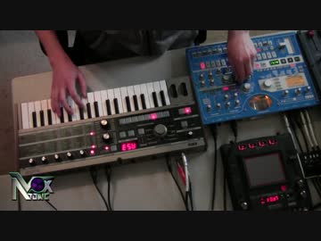Skrillex - Scary Monsters and Nice Sprites LIVE Synth Cover (Vox Atomic)
