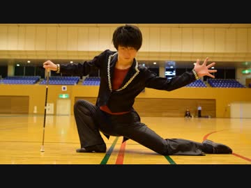 【はんちー】毒林檎とシンデレラ 踊りながら回してみた【バトン】