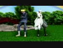 【MMD刀剣乱舞】鶴丸とじじいでRomantic Love