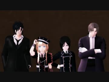 【MMD刀剣乱舞】Bad ∞ End ∞ Night【乱燭台長谷部薬研】