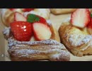 【パン作り】いちごのデニッシュ・ペストリー