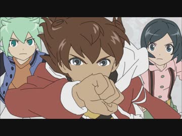 描きたいとこだけトレス ダンボール戦機w Op イナズマイレブンgo ニコニコ動画