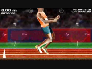 【QWOP】20秒で100m走りきる