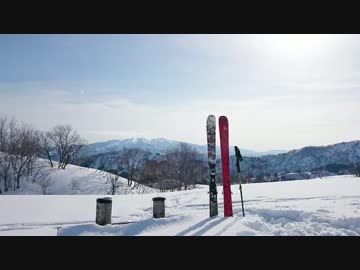 【冬山】八方台バックカントリー【ごはん】.mp4
