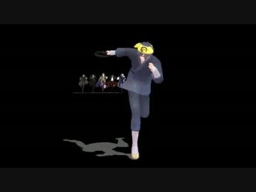 【MMD刀剣乱舞】じじいがタンバリンを持った部隊から逃げるだけの動画