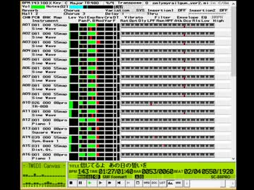 【音声合成】　MIDIに歌わせてみた　【only my railgun fripSide】