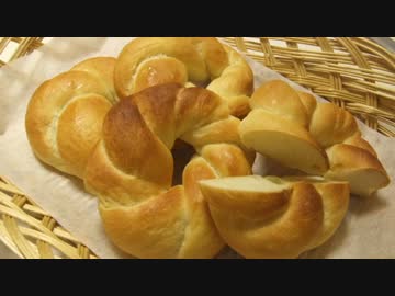 【478作】はちみつパン作ってみた【パン作成】