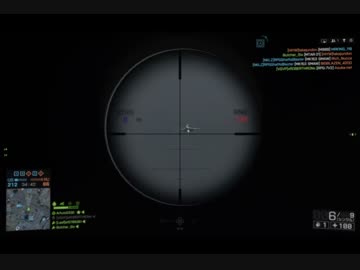【BF4】対物ライフル動画