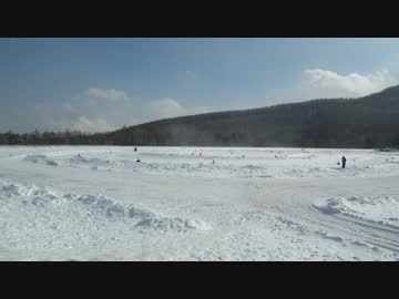 【鬼スパイク】氷上走行！