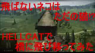 飛ばないネコはただの猫　HELLCATで橋に飛び移ってみた【WoT】