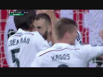 【CL】レアル・マドリード vs シャルケ04