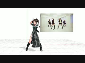 【ＭＭＤ】『KiLLER　LADY』トレス途中03