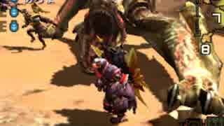 【MH4G】最強の乙ハンターは誰か!?カオス4人衆が実況!灼熱地獄黒轟竜編