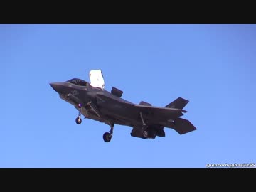 F-35B「MCASユマ・エアショー2015」(VMFA-121)デモフライト映像