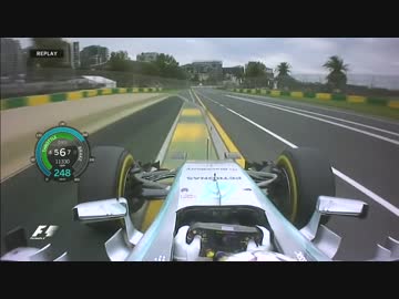 F1 2015 オーストラリアGP予選 ハミルトン PP オンボード映像
