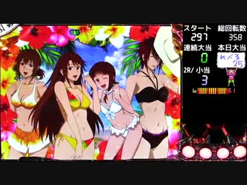 パチンコ　CRダブルライディーンWLA　LEVEL_34