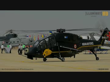 インド製攻撃ヘリコプター　HAL LCH（Light Combat Helicopter）