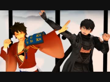 【MMD刀剣乱舞】あみだリレー【33刀剣男士】