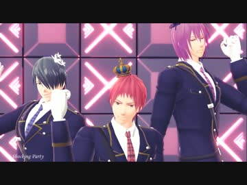 【MMD黒バス】Shocking Party ～赤・紫・氷～