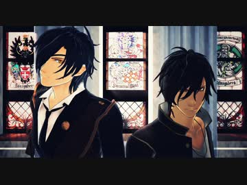 【MMD刀剣乱舞】　伊達男二人組による love letter　【光忠＆倶利伽羅】