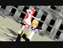 【MMD】脳漿炸裂ガール【呪音キク・鏡音レン】