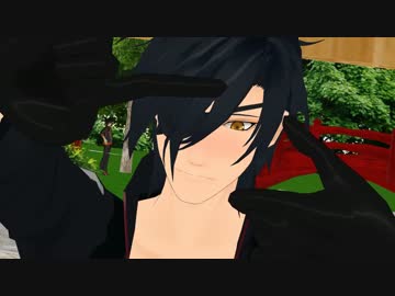 【MMD刀剣乱舞】内番中にぱちん頼んでみた