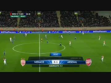【CL】ASモナコFC vs アーセナルFC