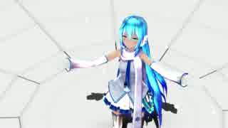 【MMD】Tda式照れミク・デフォ服(下位)さんで【Winter Alice】