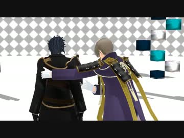 【MMD刀剣乱舞】長谷部と光忠でエンゼルフィッシュ