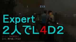[実況]２人でL4D2Expert！ハードレイン編part2