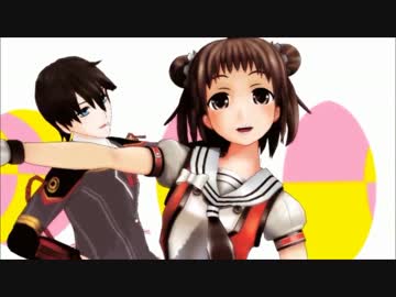 【MMD艦これ】川内型姉妹と刀剣男士で恋は気まぐれ【MMD刀剣乱舞】