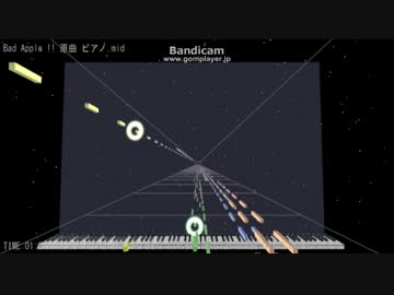 Bad Apple!! 原曲　ピアノ